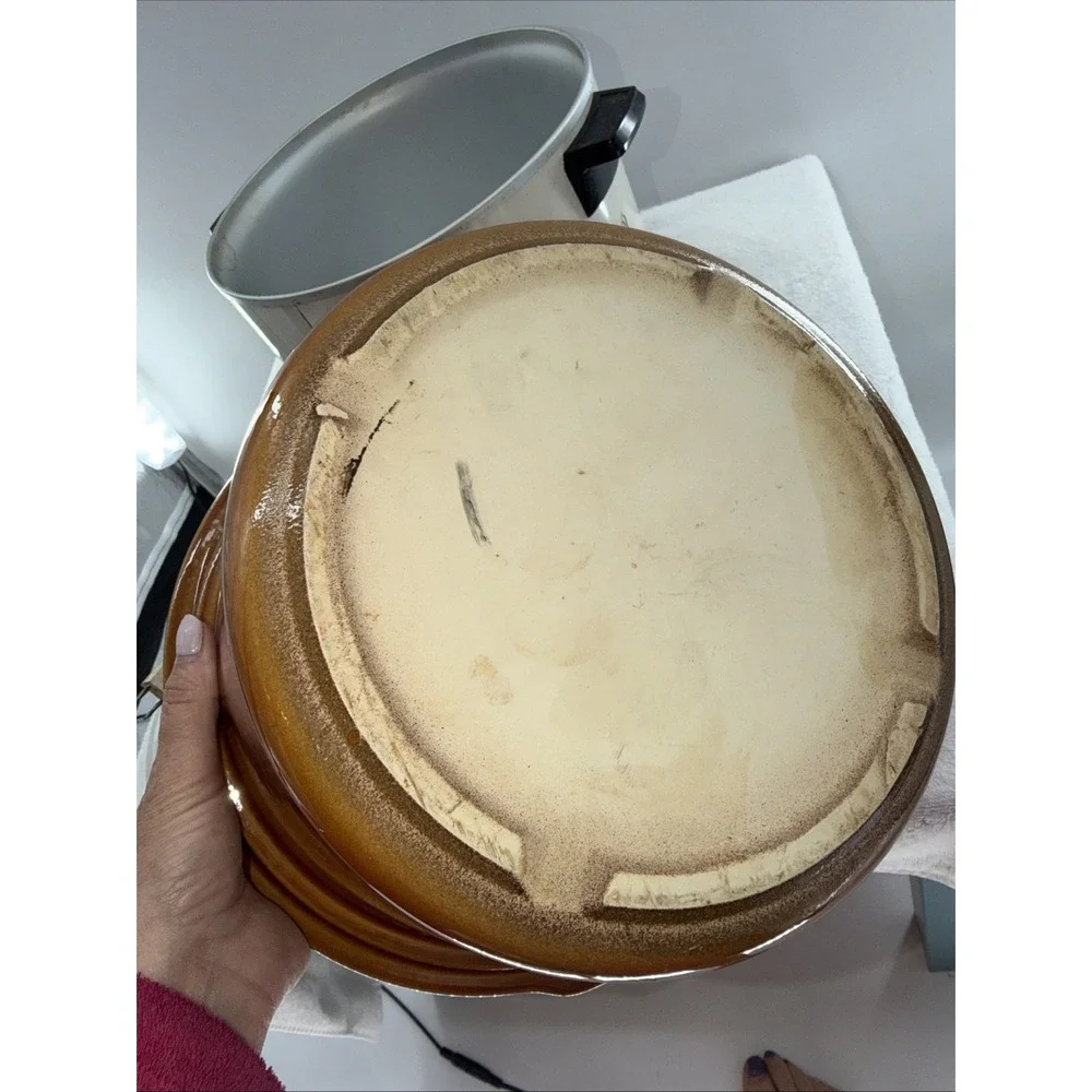 VINTAGE Hamilton Beach Scovill 6 Qt Crock Watcher Slow Cooker EUC Tested